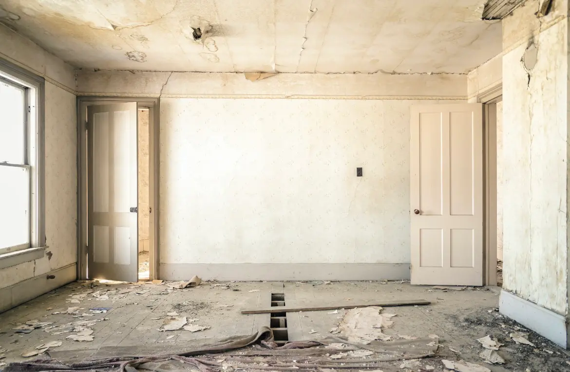 Waste disposal crew managing a cleanout project in Westford